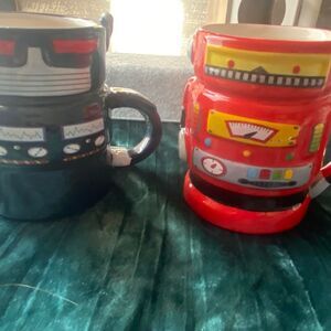 Vintage Robot Coffee Mugs